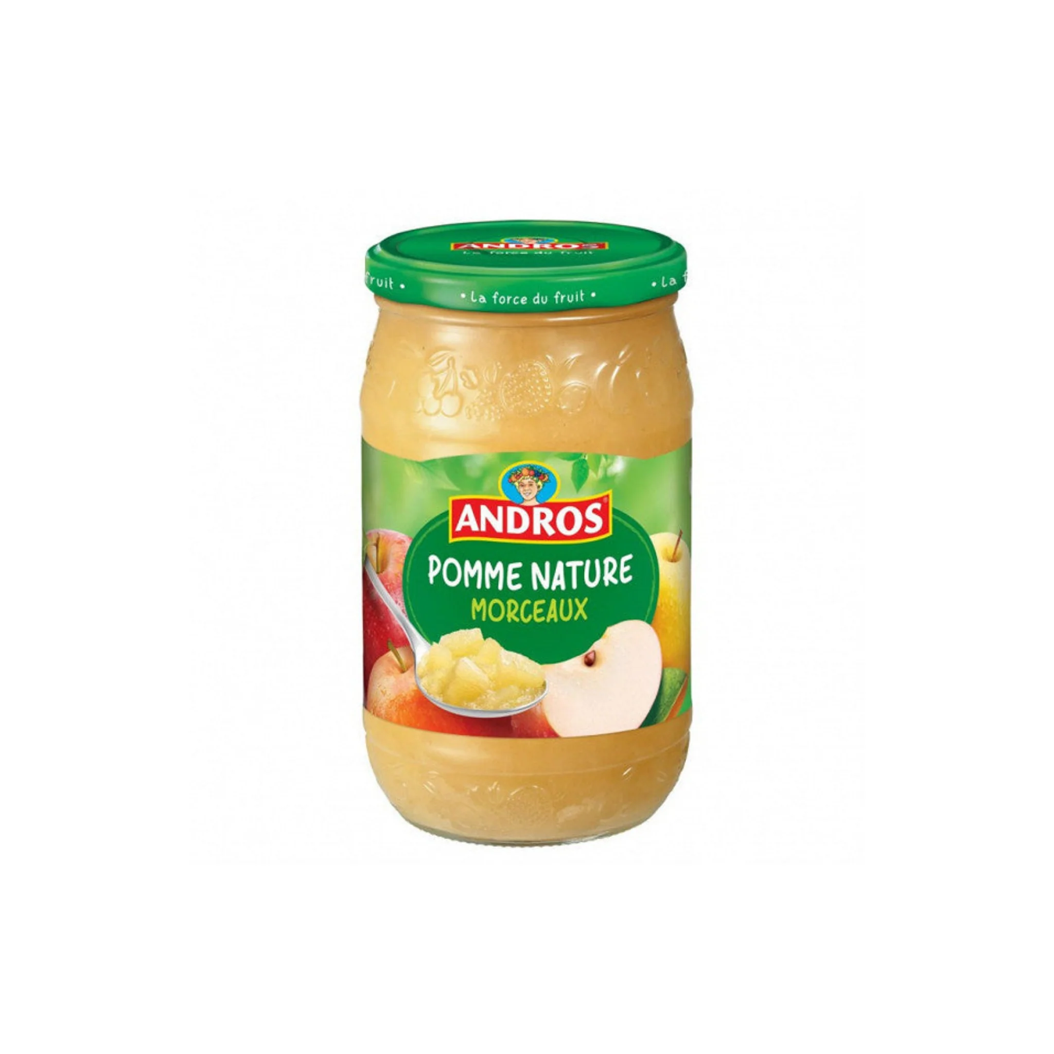ANDROS Bocal pomme morceaux 740g -C72