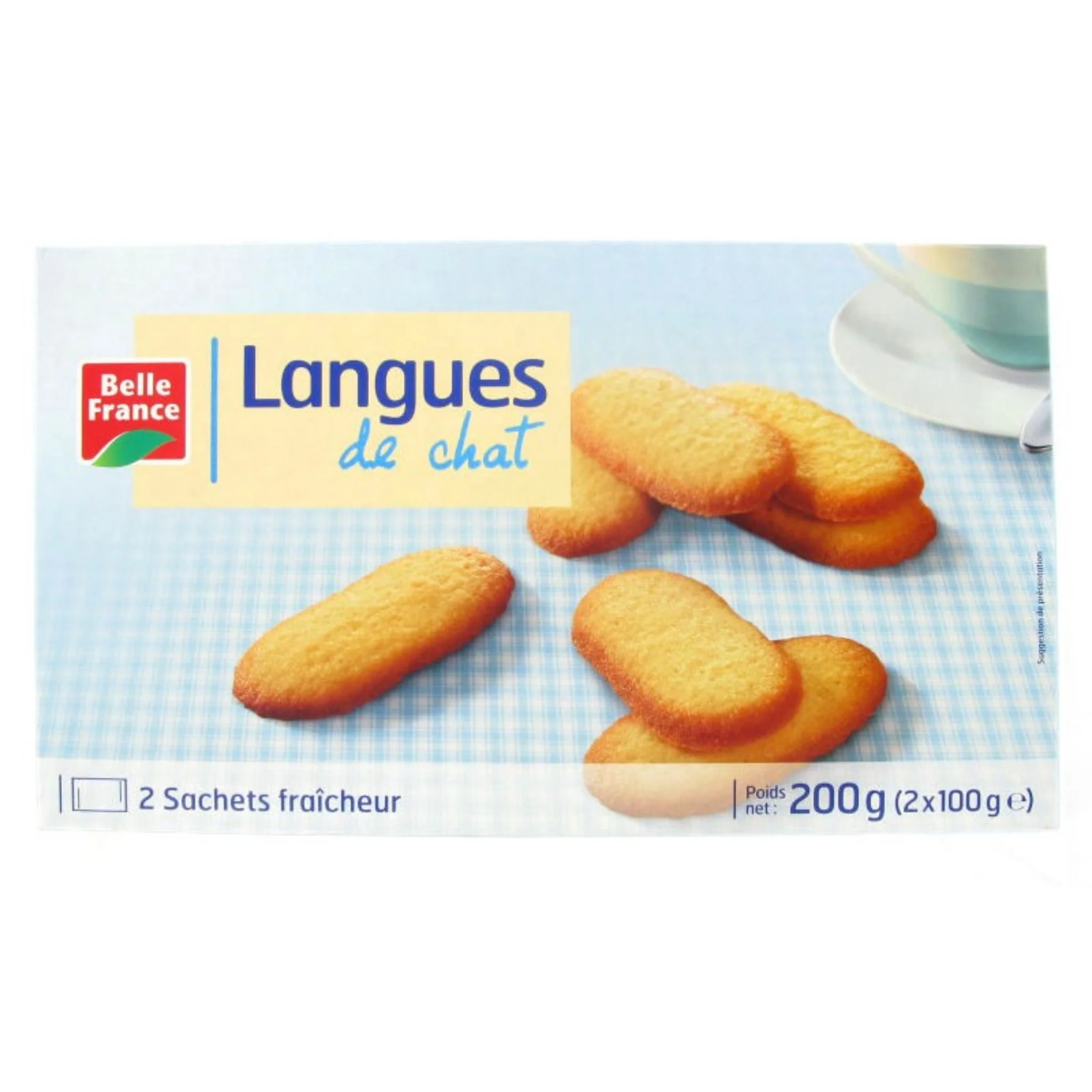 BELLE France Langue de Chat 200g -A52