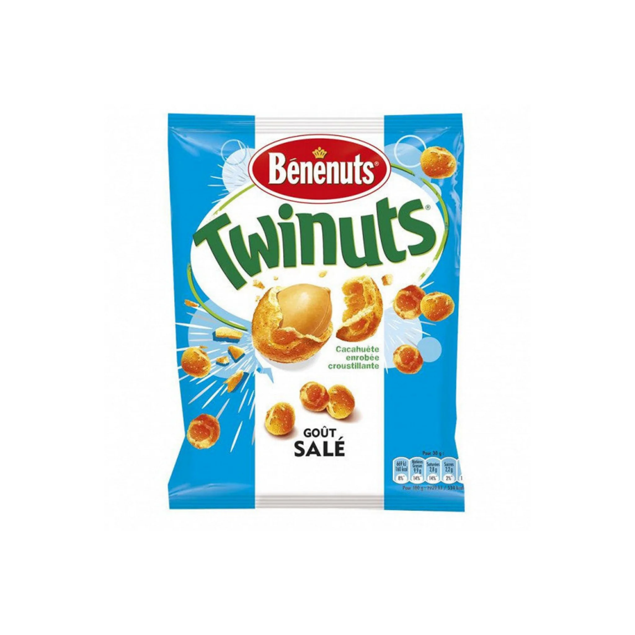 BENENUTS Twinuts goût Salé 150g -H32