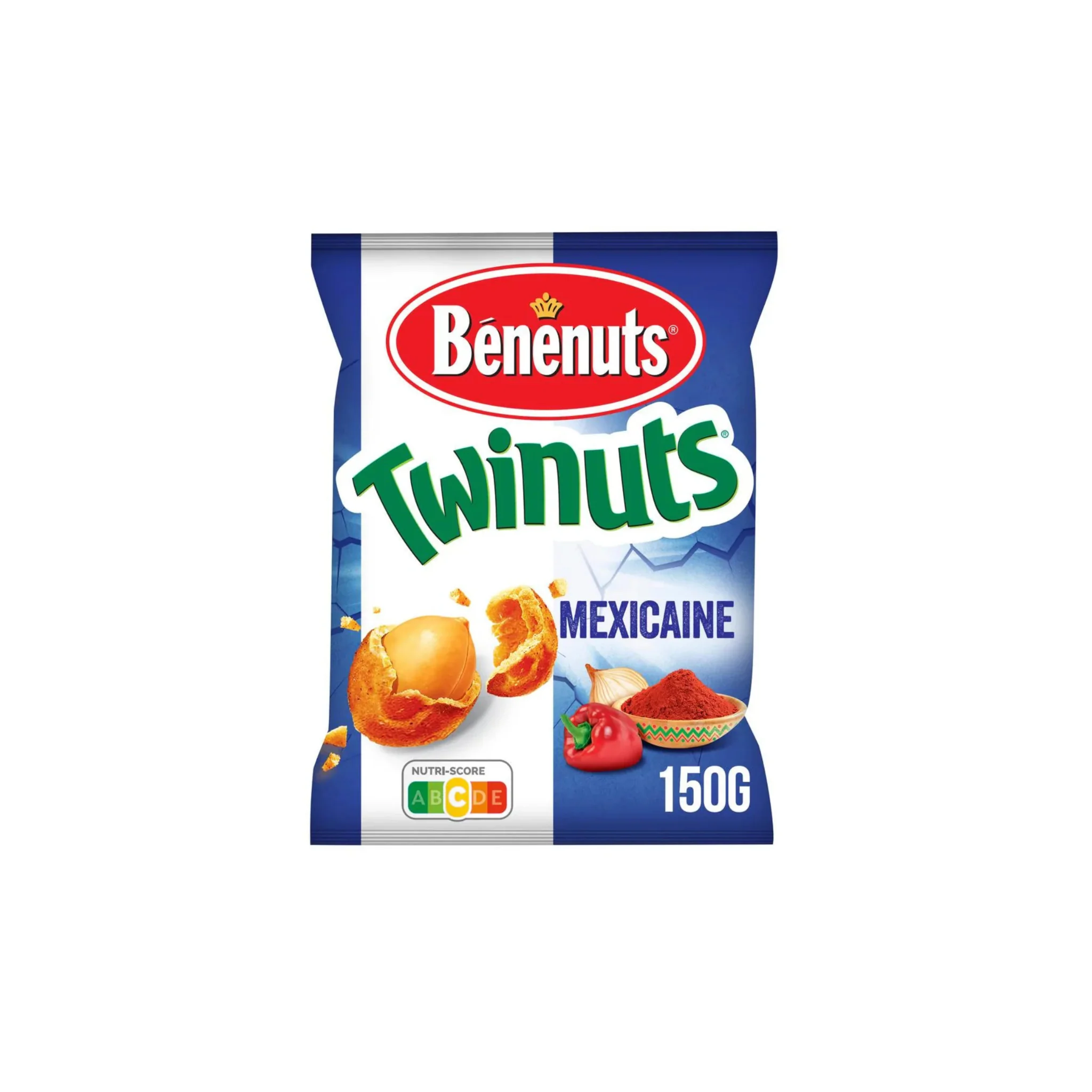 BENENUTS Twinuts saveur mexicaine  150g -H31