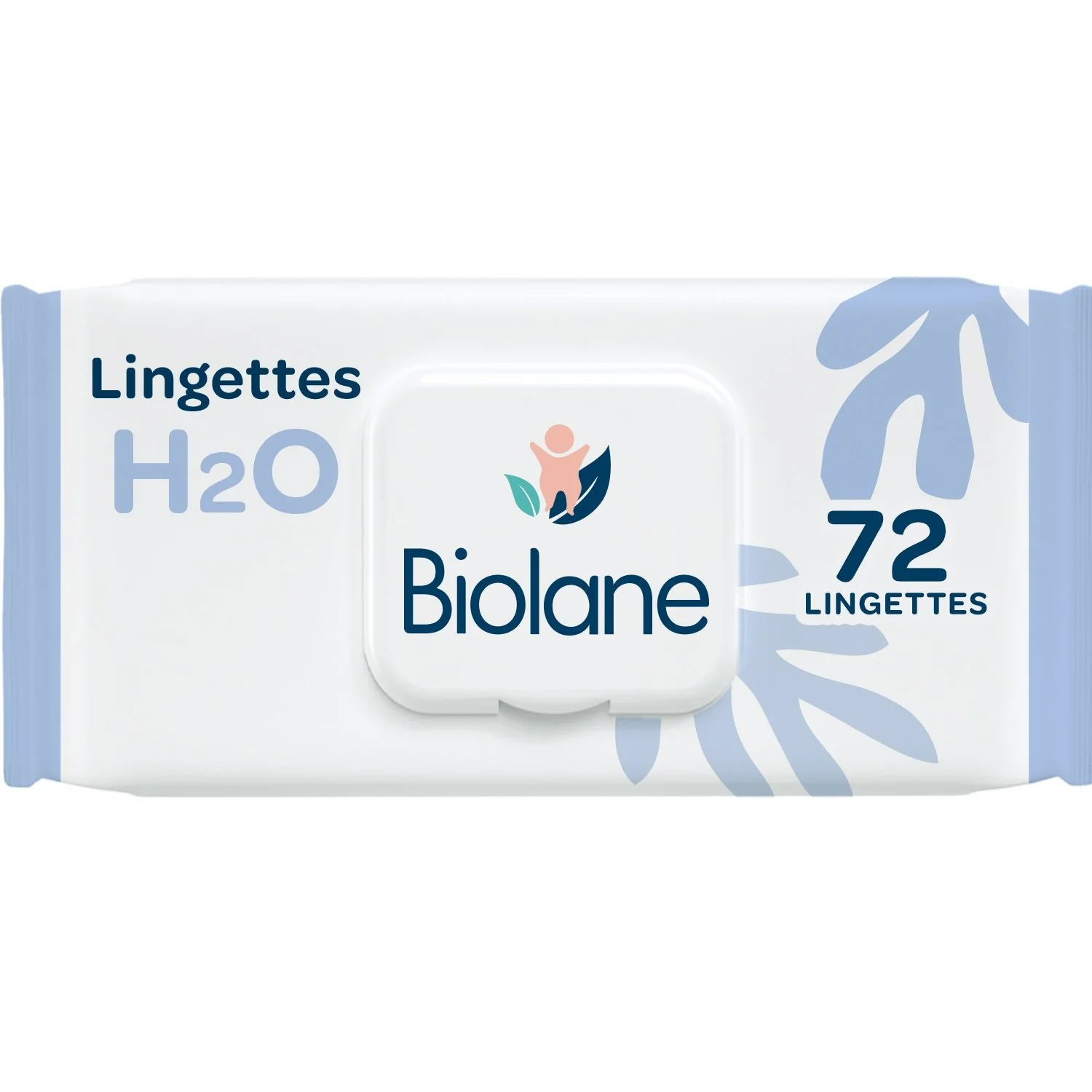 BIOLANE Lingettes Bébé H2O 50g -Z11