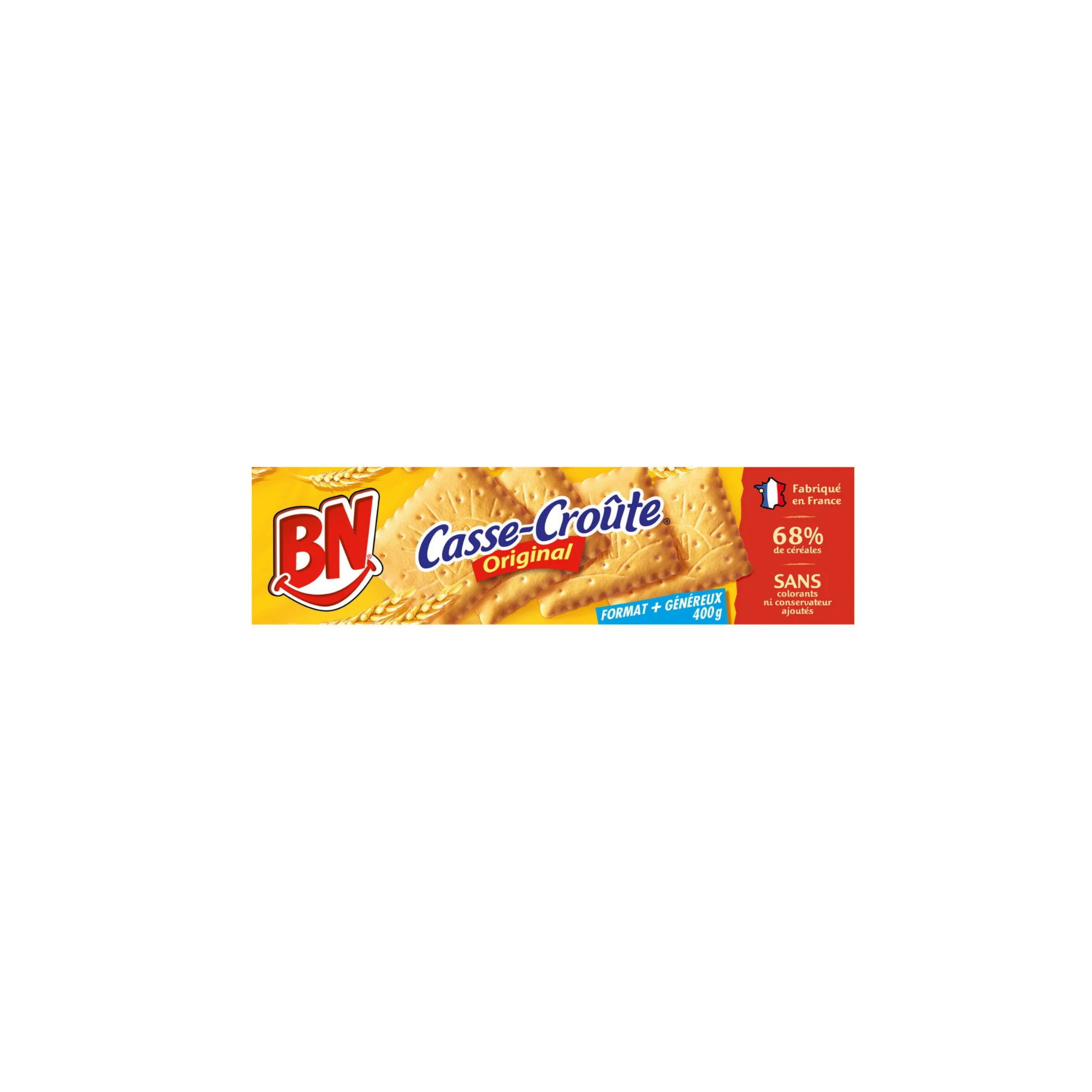 BN Biscuits petit déjeuner Casse Croute 400g -E14