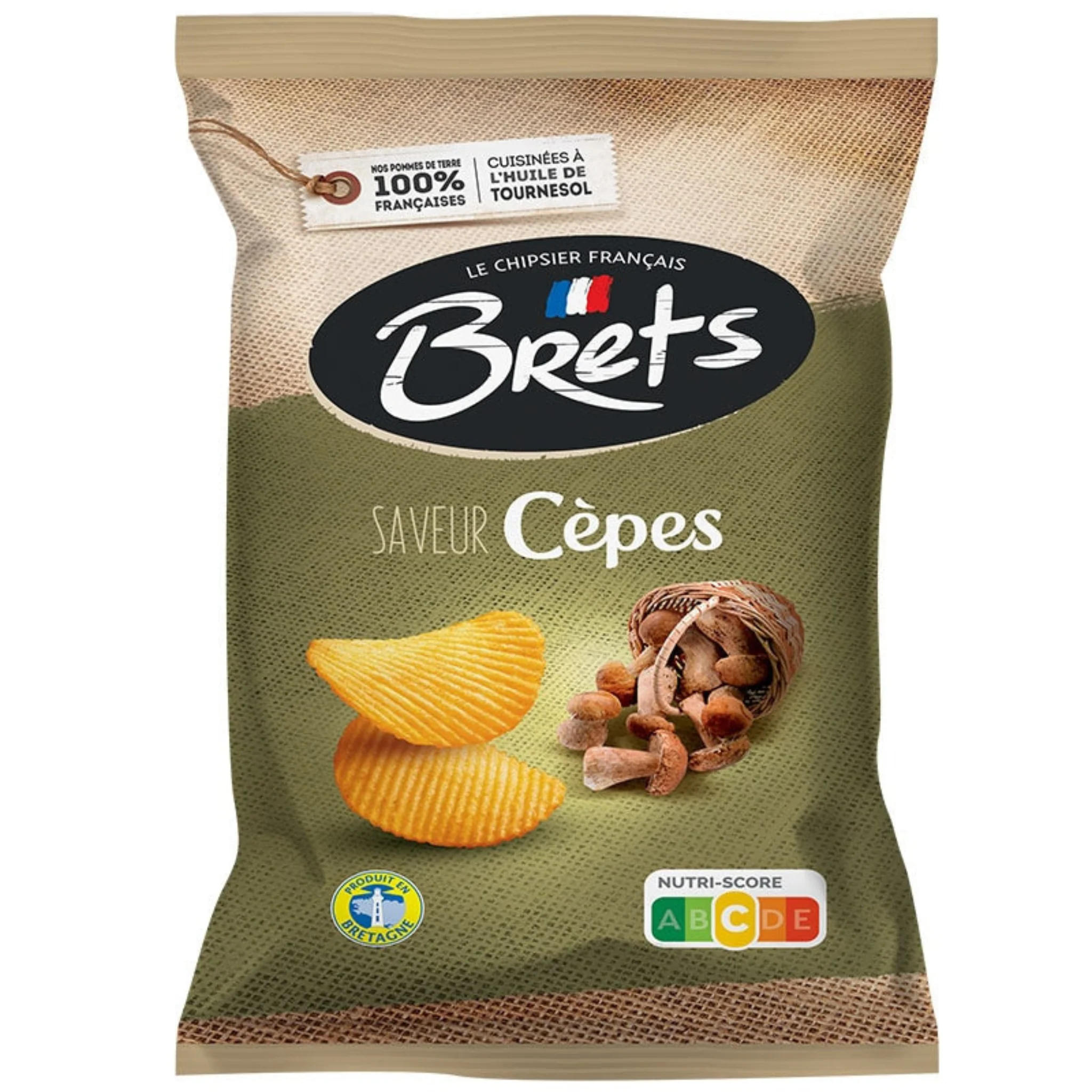 BRET'S  Chips Aro. Cepes   (125g) -CH