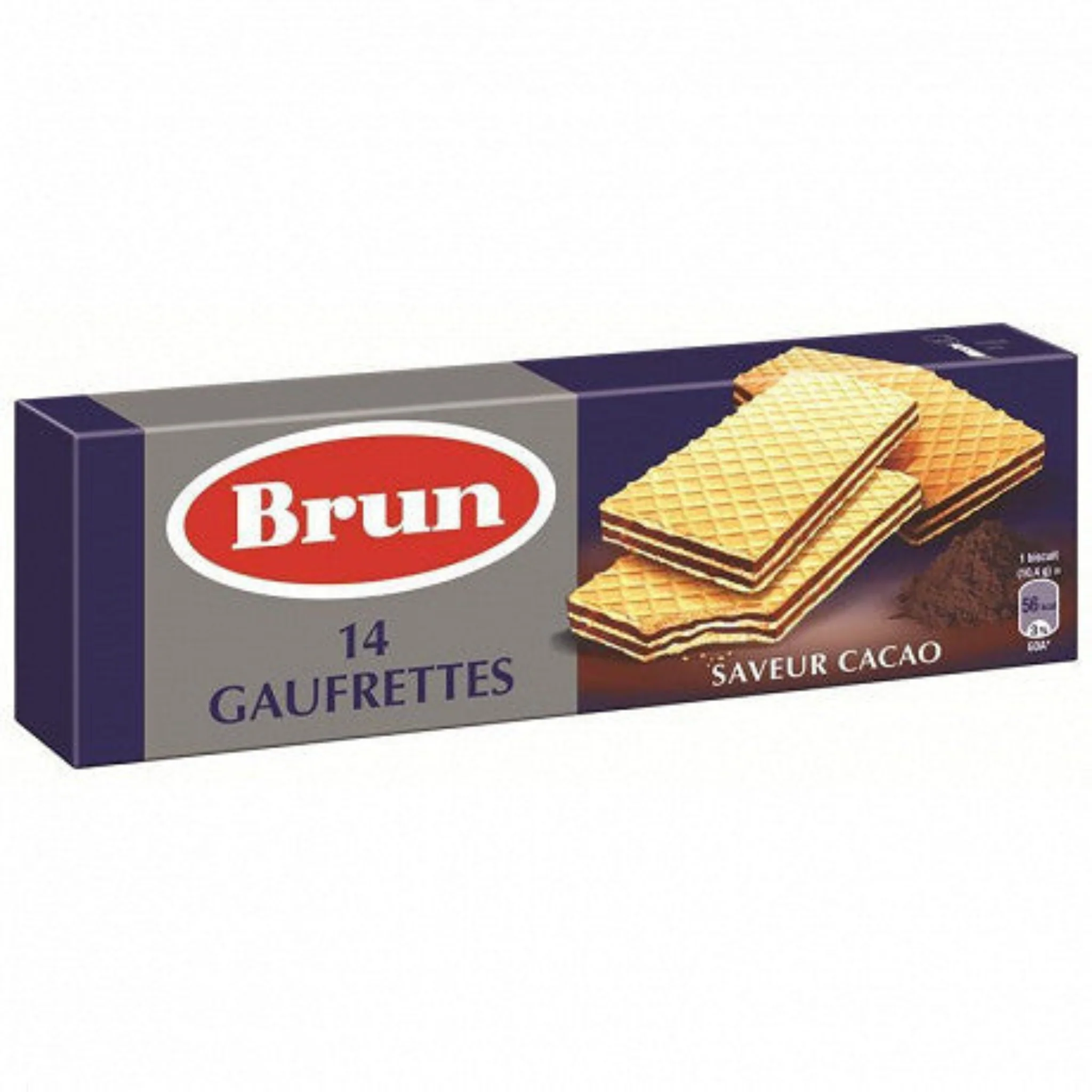 BRUN Gaufrette chocolat 146g -A121