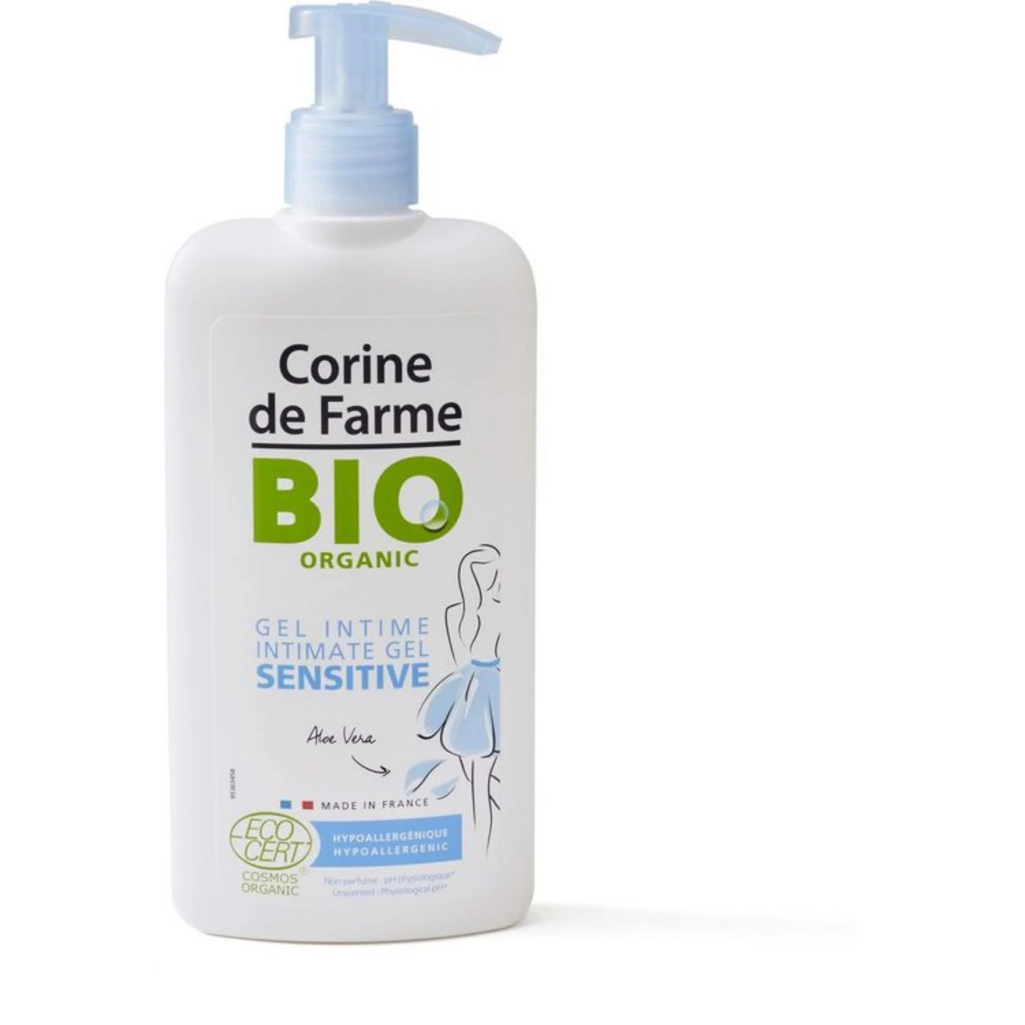 CORINNE DE FARME Gel intime sensitive BIO 250ml -Z12