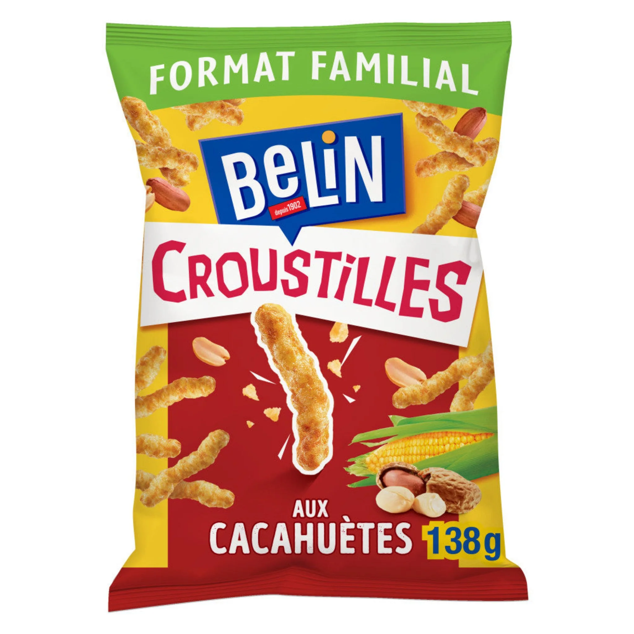 CROUSTILLES Belin  Cacahuète  138g -CH
