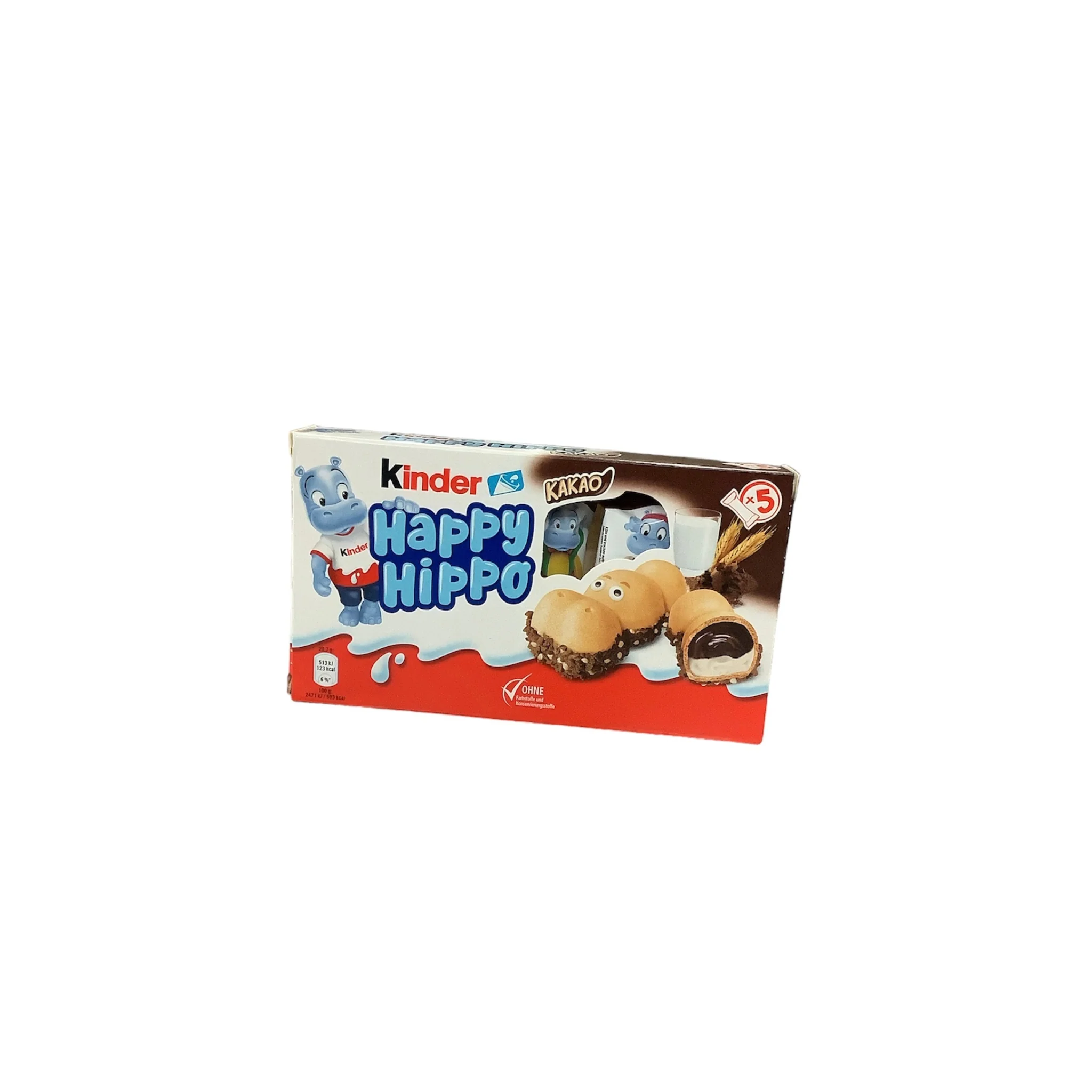 KINDER Happy Hippo Kakao 104g (Origine Allemagne) -M41