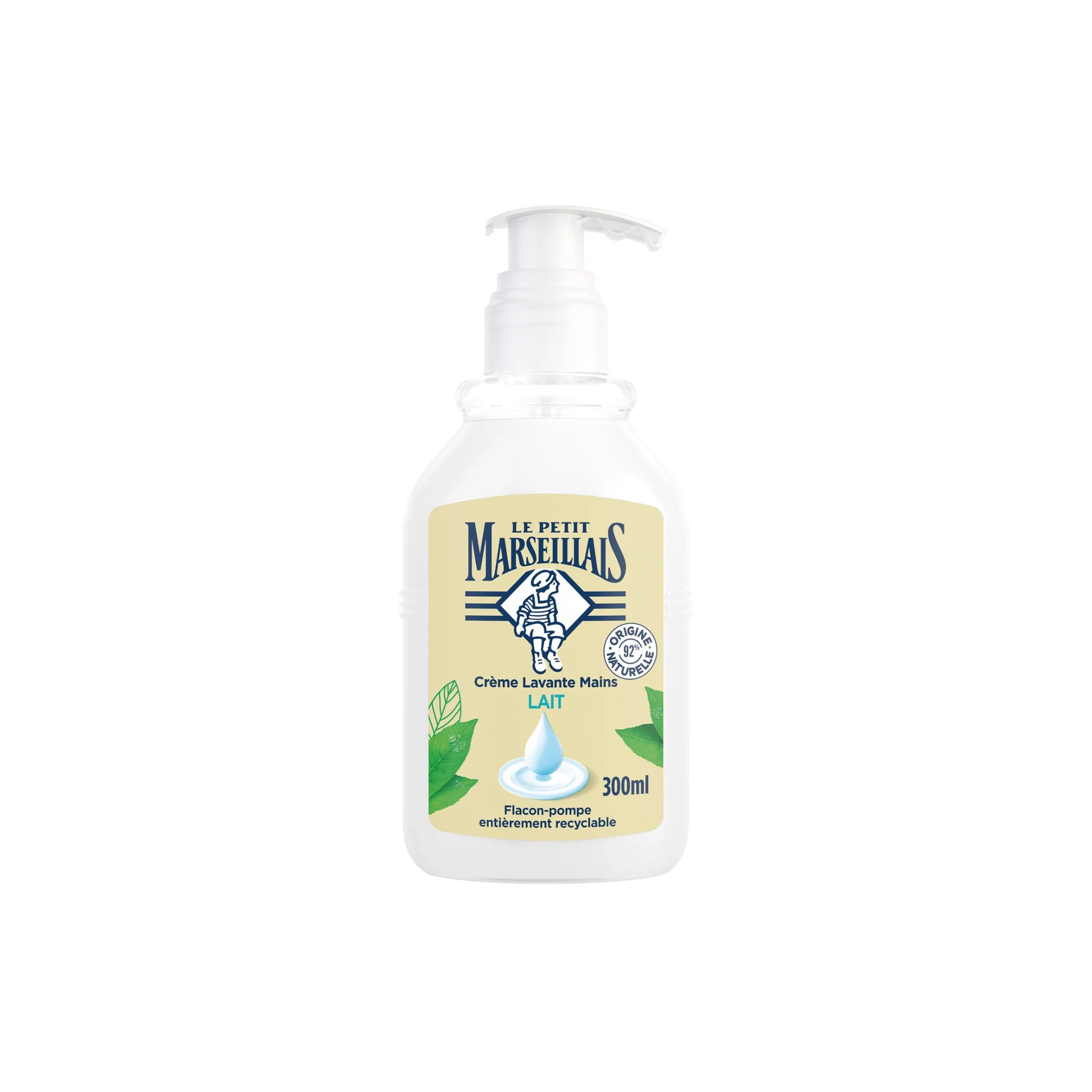 LE PETIT MARSEILLAIS Crème Lavante Mains Lait 300ml -J63