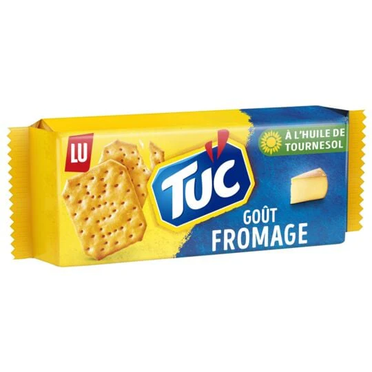 LU Biscuits apéritifs crackers gout fromage Tuc 100g -A61