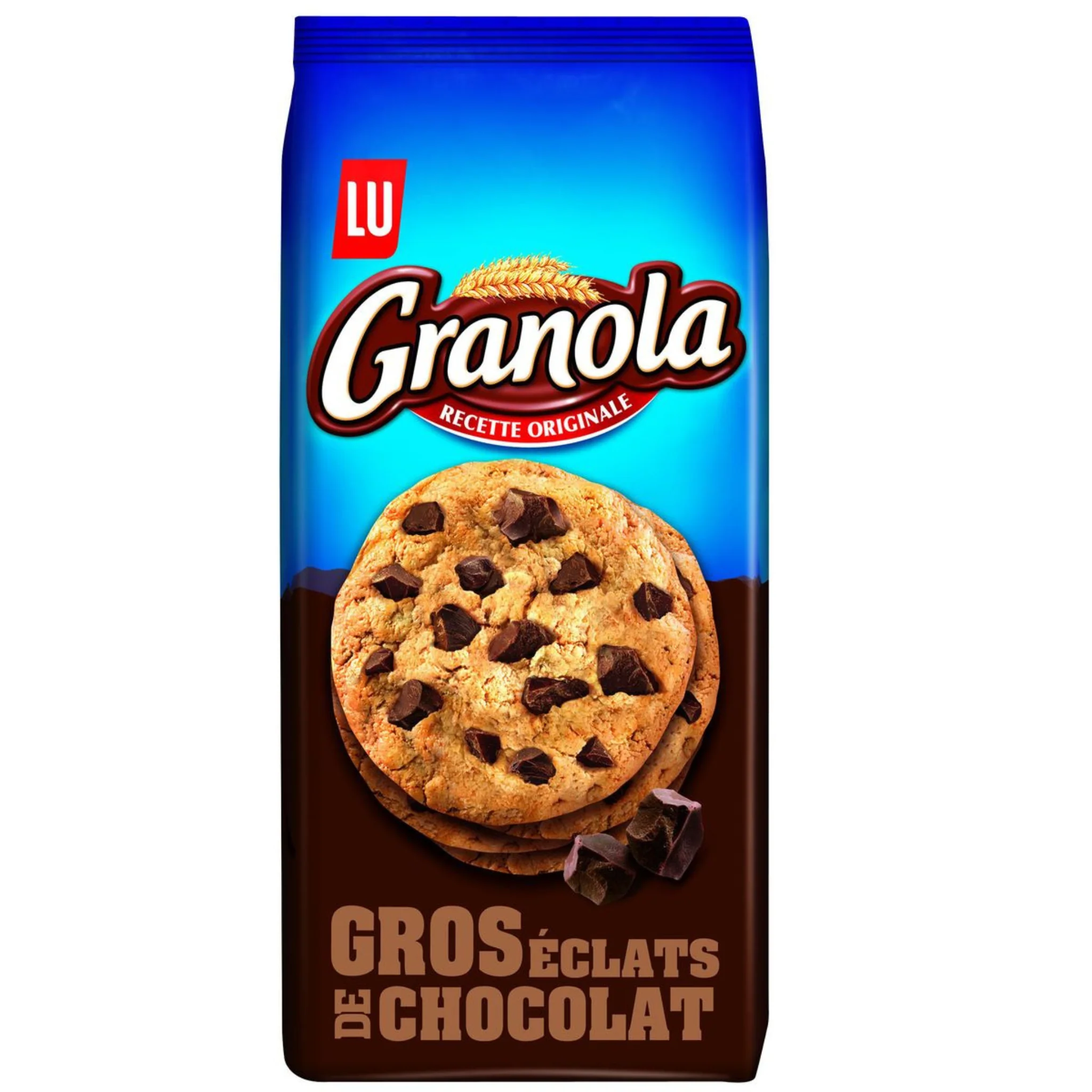 LU Granola Extra Cookies Chocolat 184g -A63
