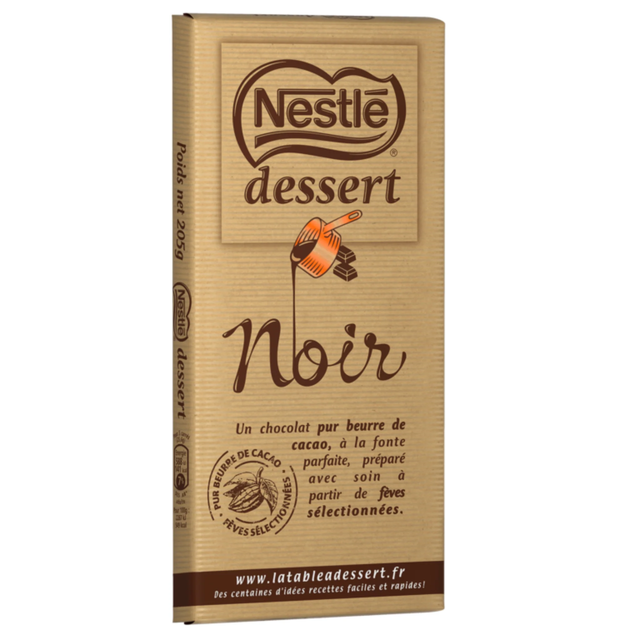 NESTLE dessert Noir 205g -M13