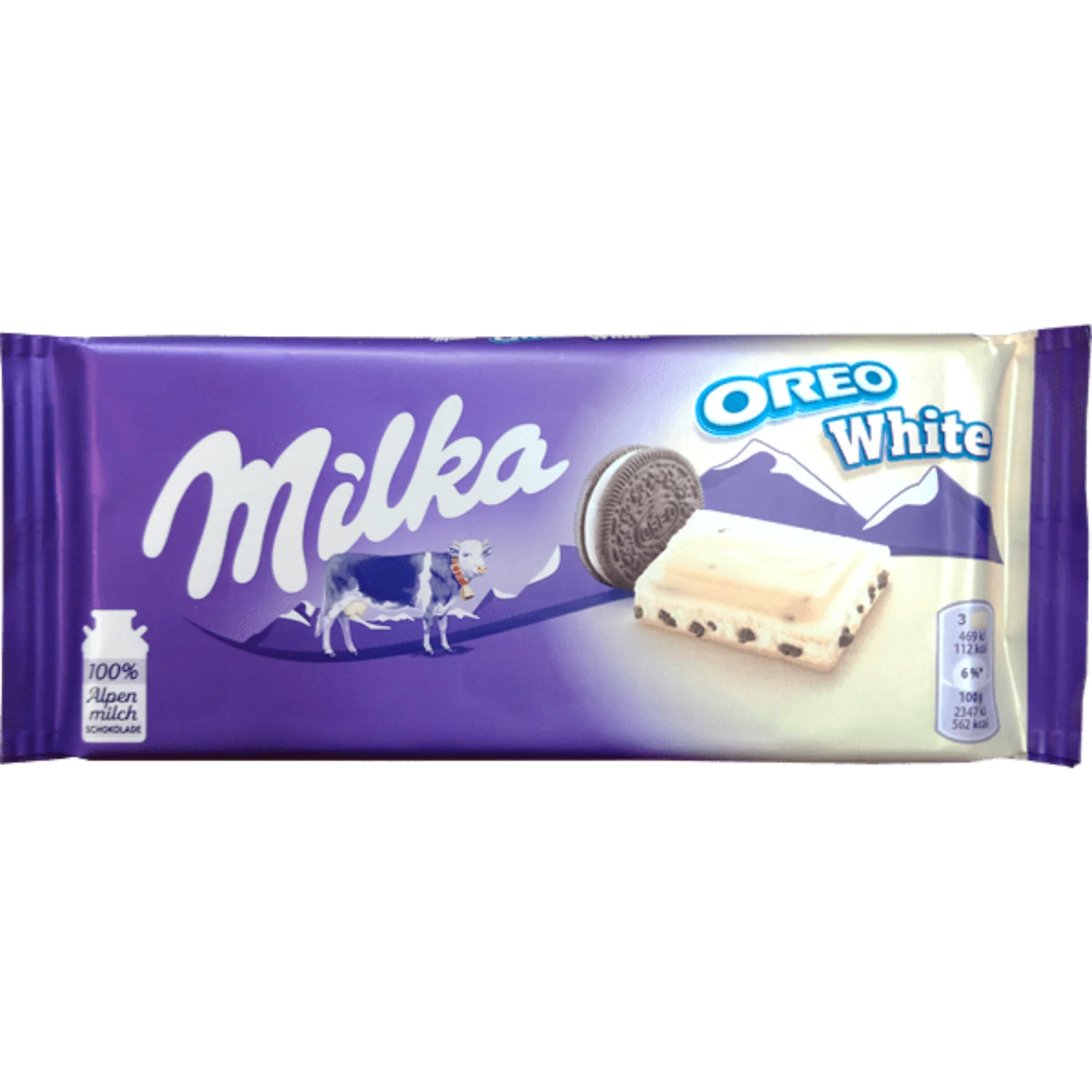 MILKA Tablette Oreo White 100g -B42