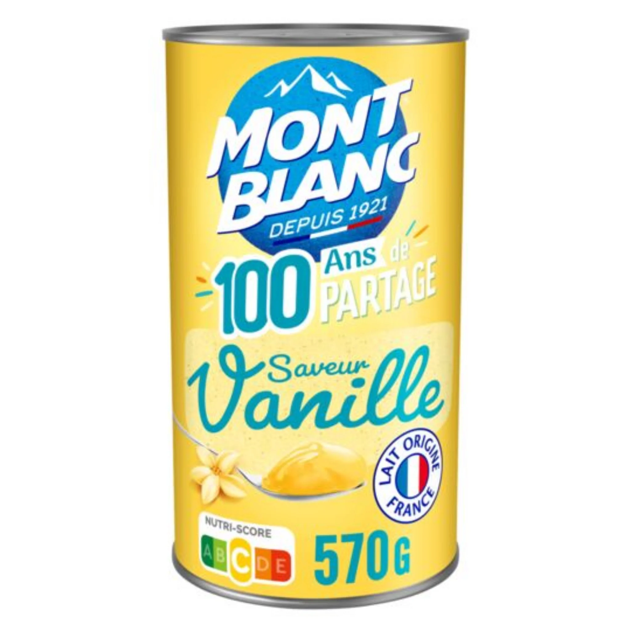MONT BLANC Crème dessert vanille 570g -D82