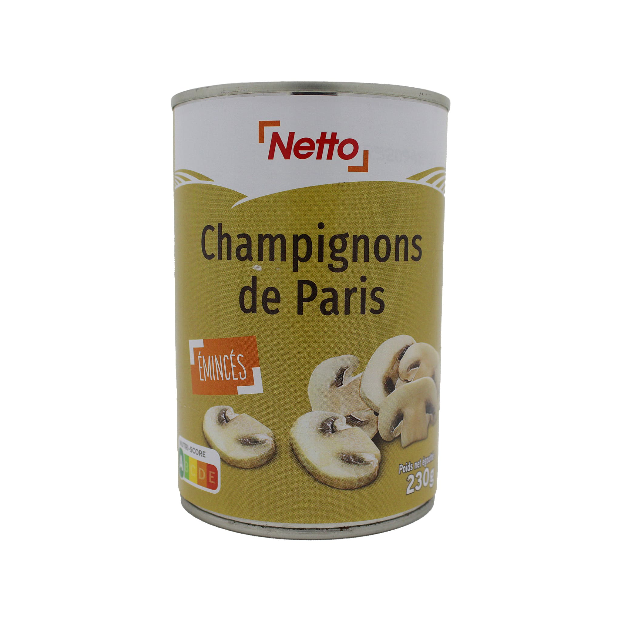 NETTO Champignons Emincés 230g -I21/20