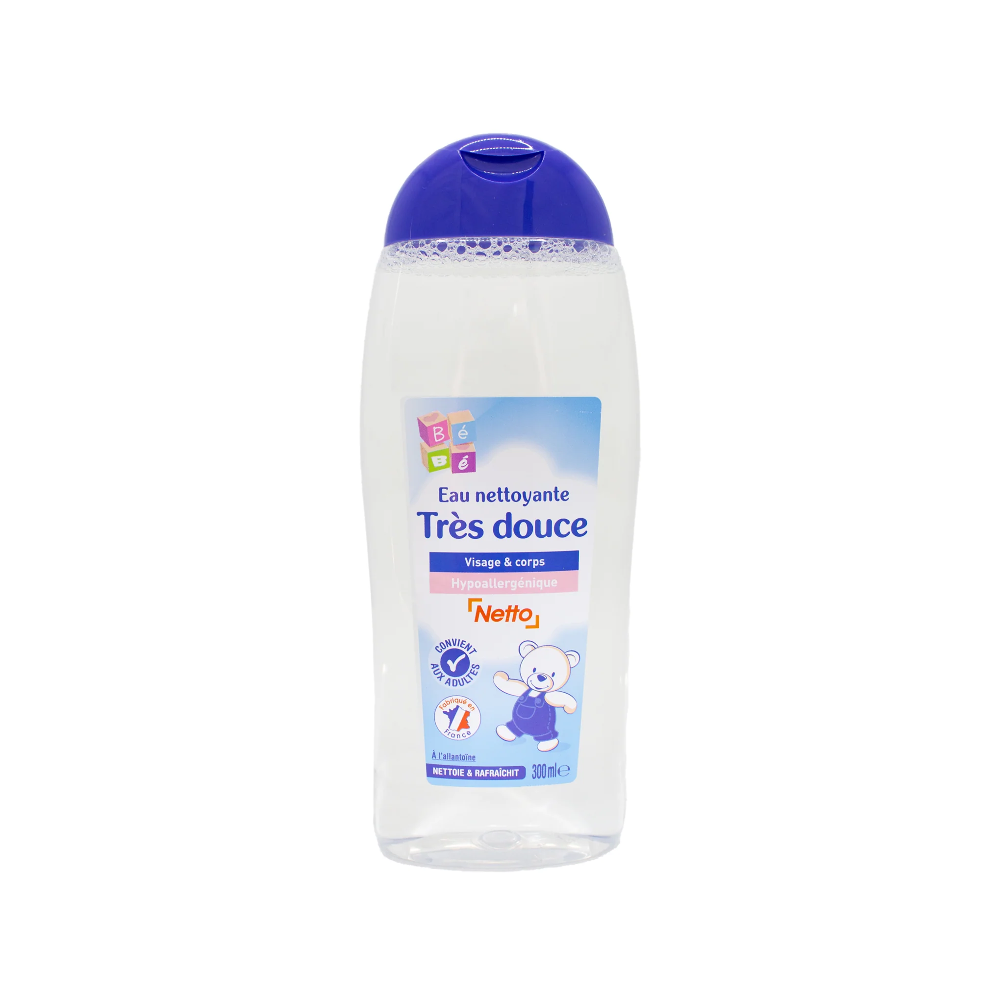 NETTO Eau nettoyante bébé 300ml -J114