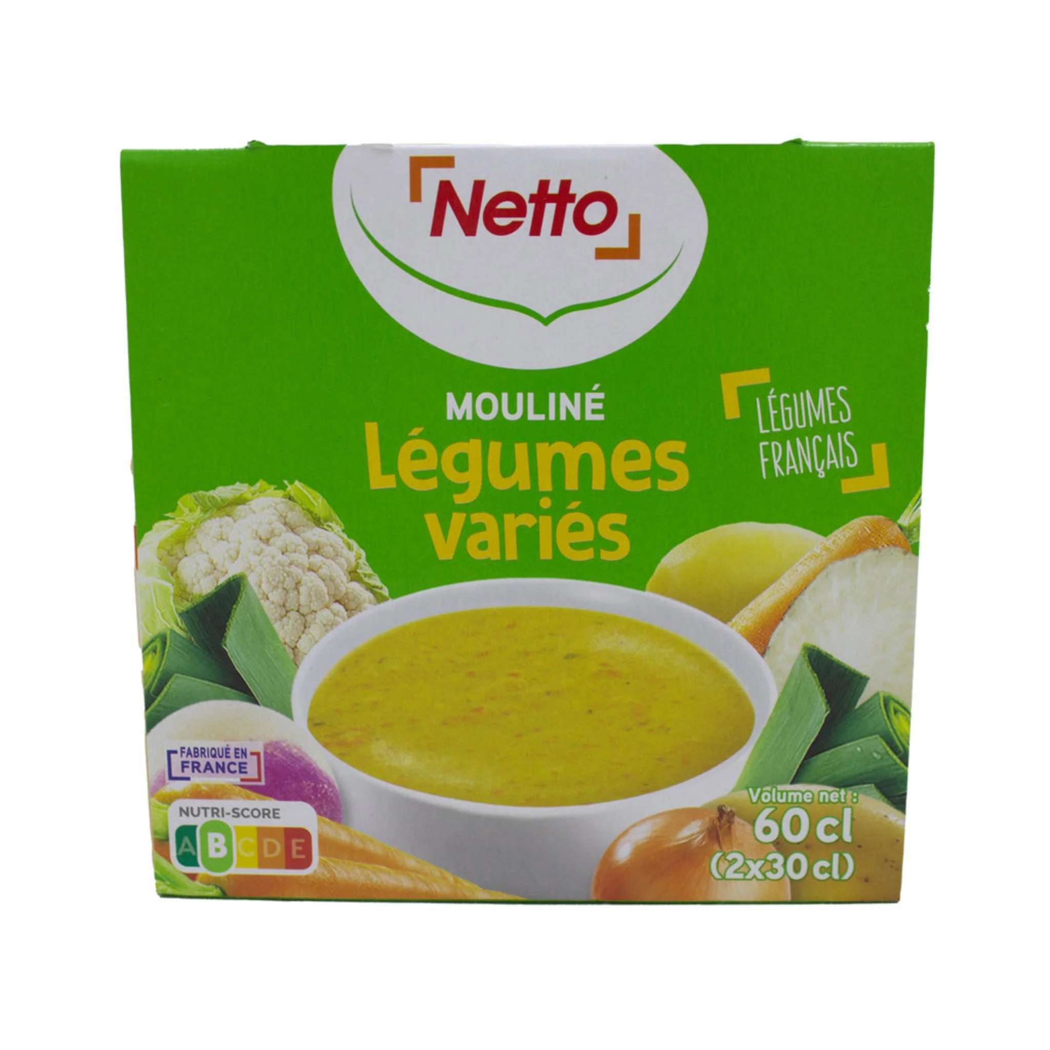 NETTO Mouliné légumes variés 2X30cl -G32
