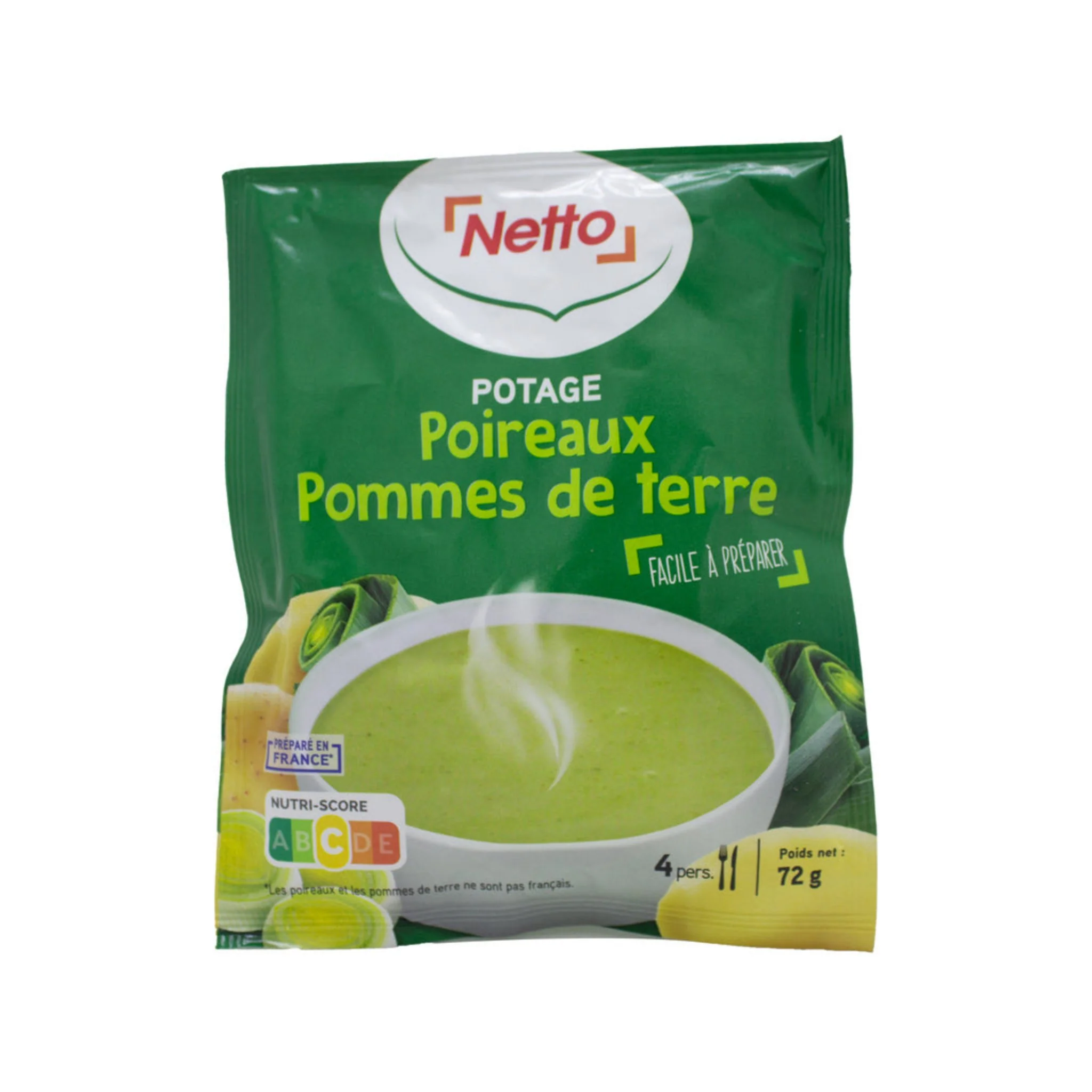 NETTO Potage Poireaux Pommes de Terres 74g -G64