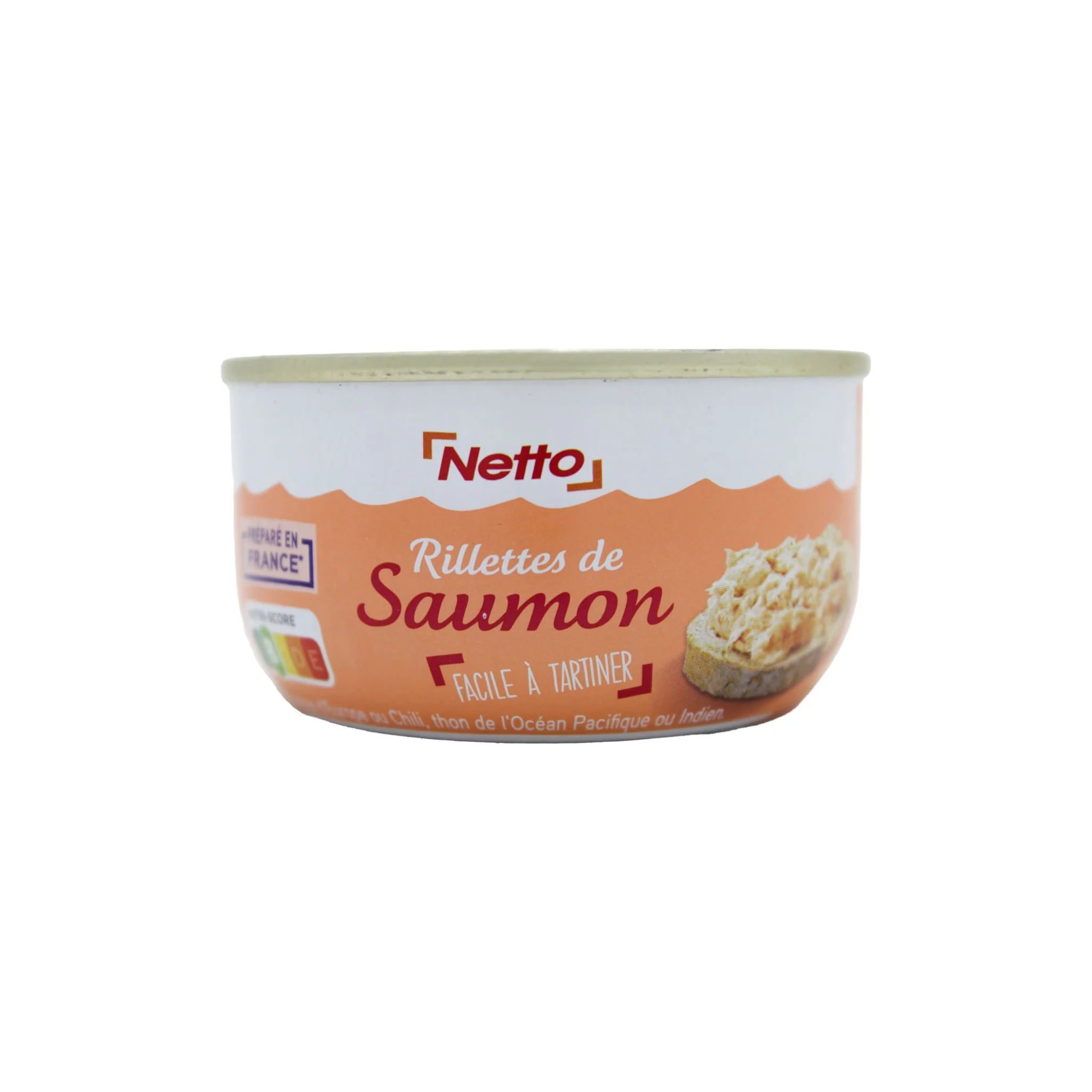 NETTO RILLETTES SAUMON 125g -C11