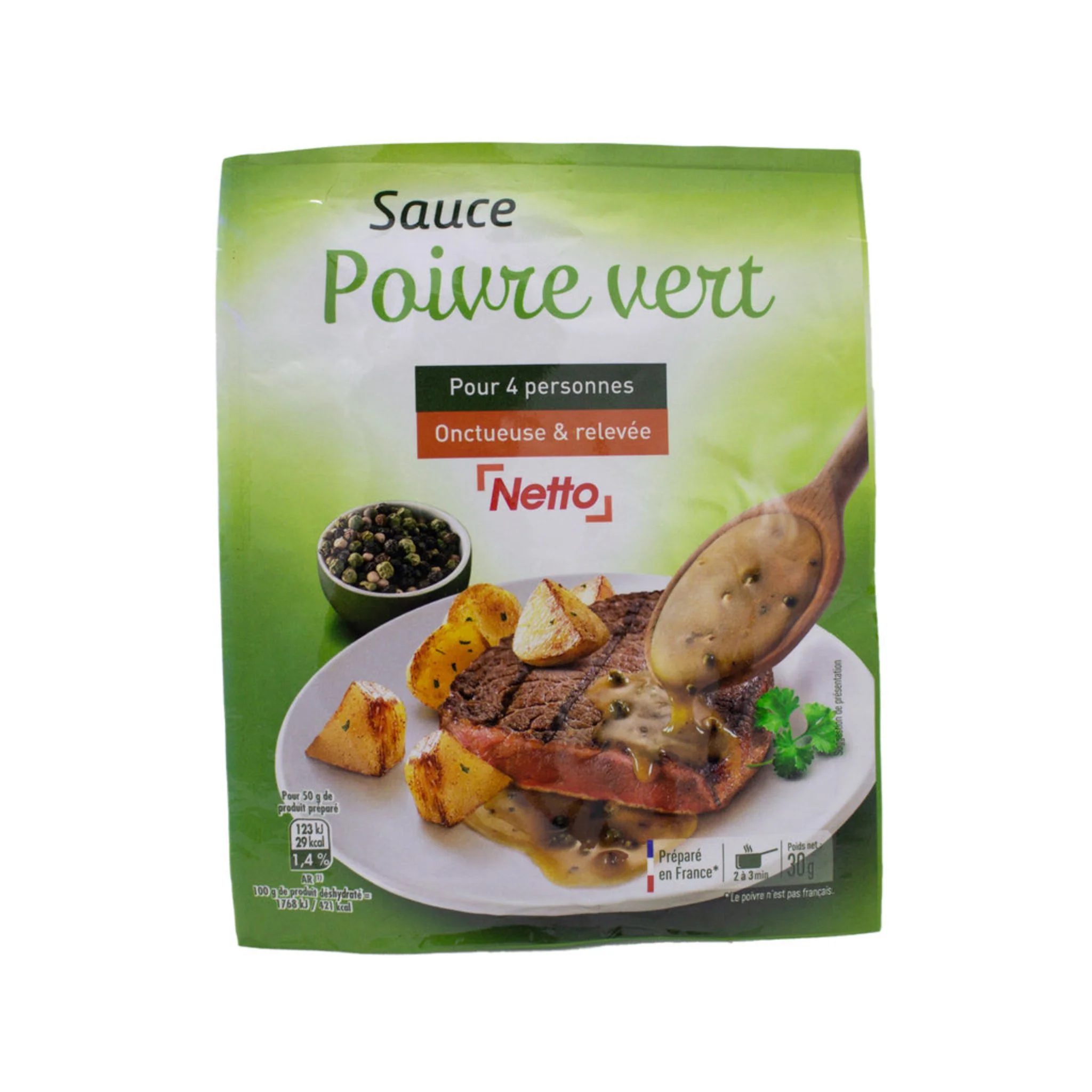 NETTO Sauce poivre vert 30g -G21