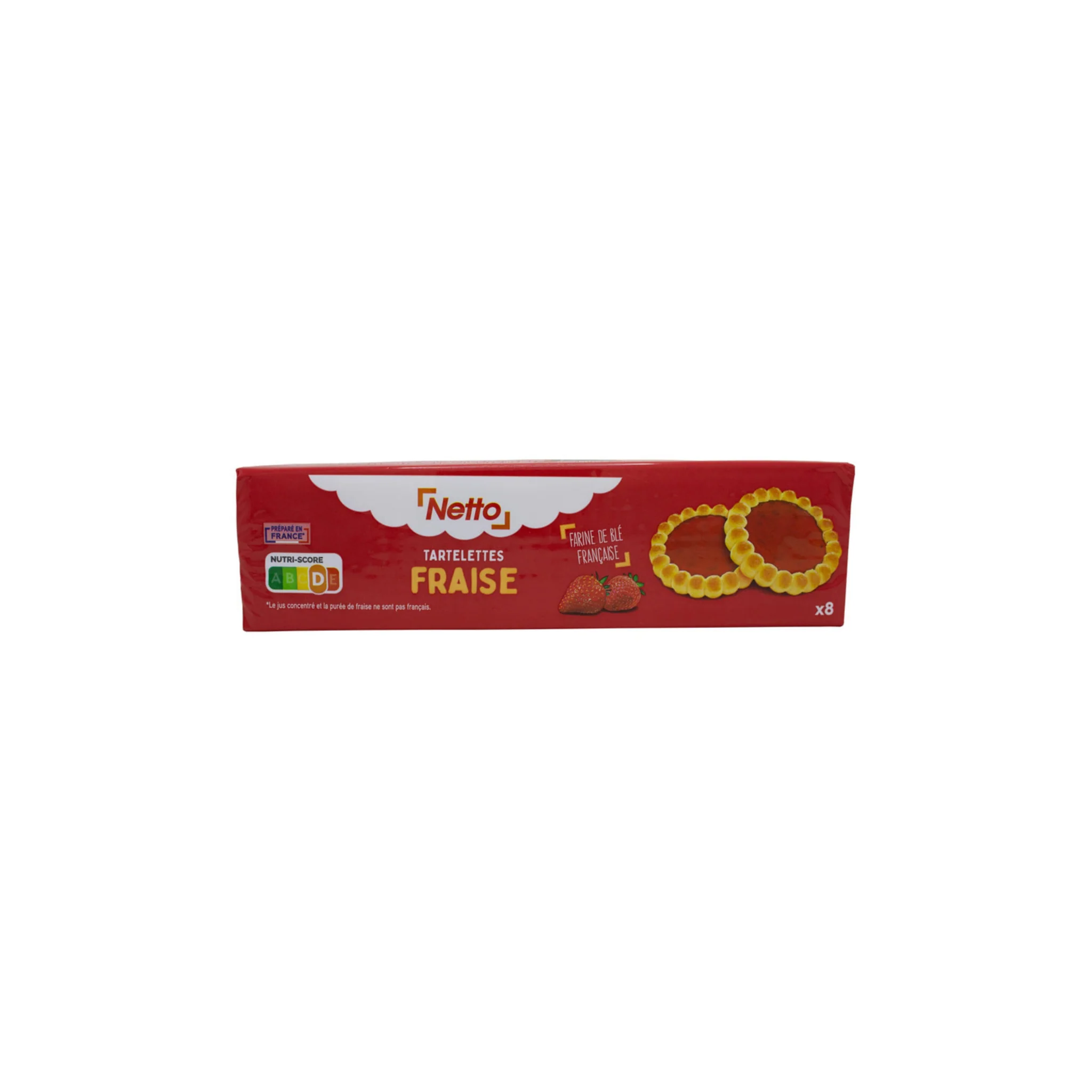 NETTO Tartelettes à la Fraise 150g -A43