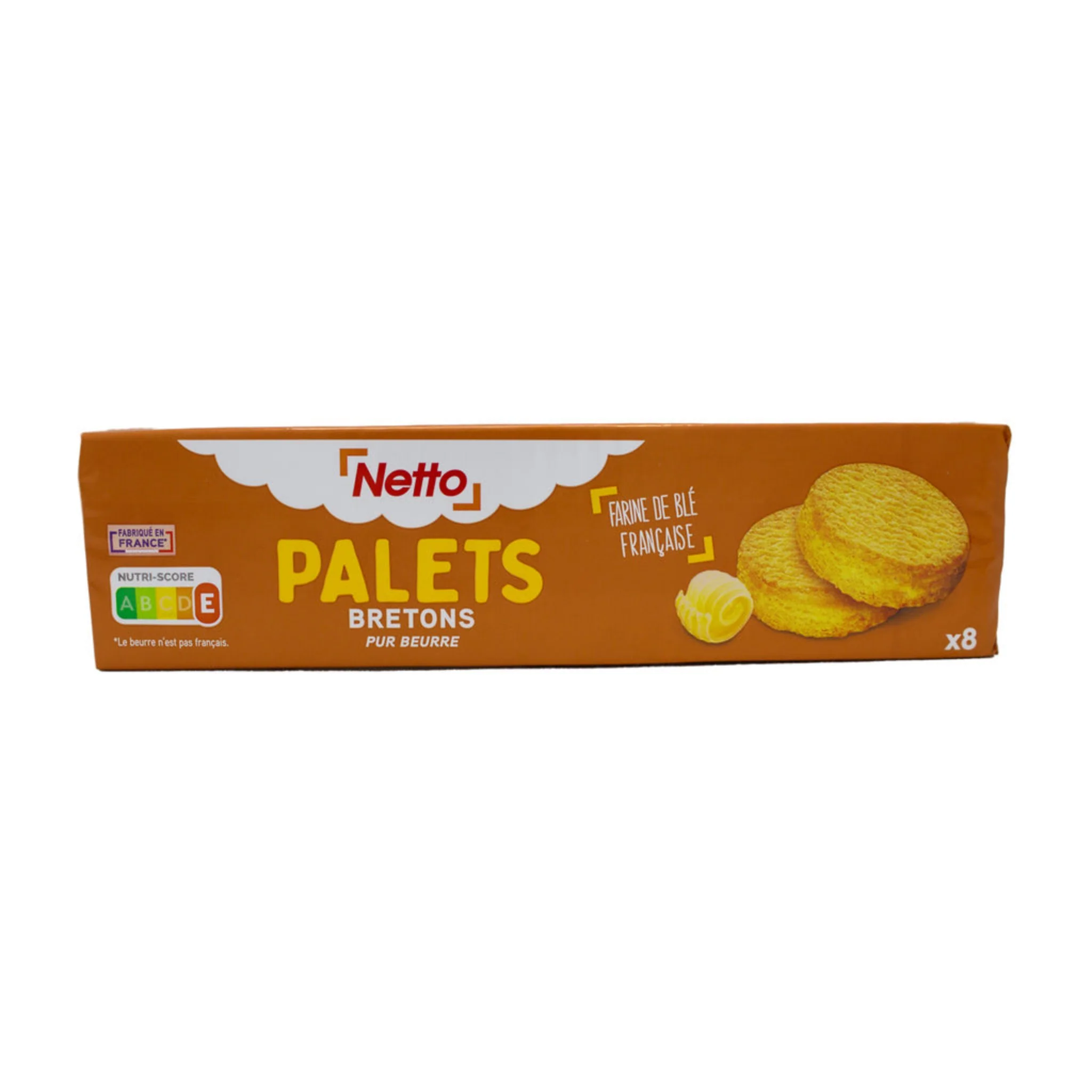 NETTO Palets breton pu beurre aux oeufs frais 125g -A163