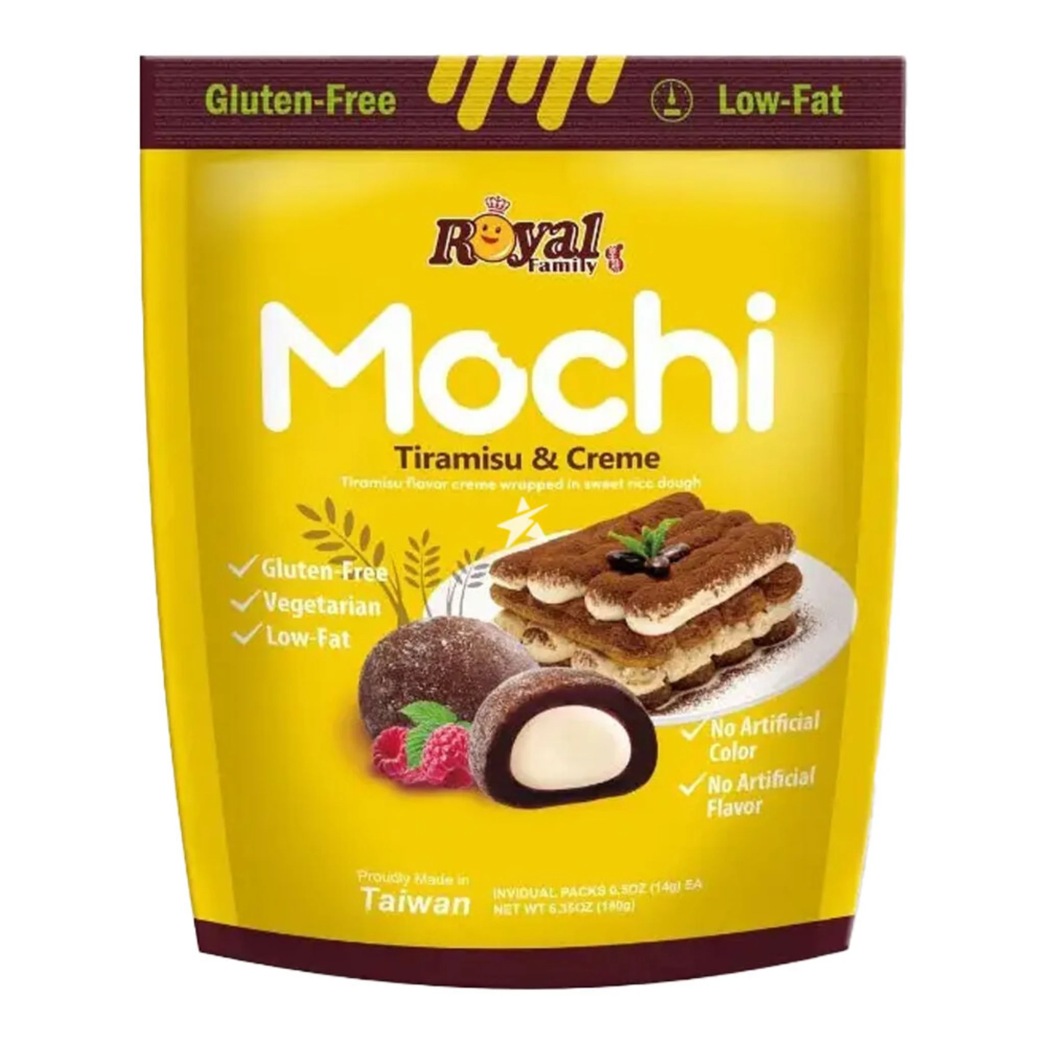 ROYAL FAMILY Tiramisu & Creme Mochi 180g -A41