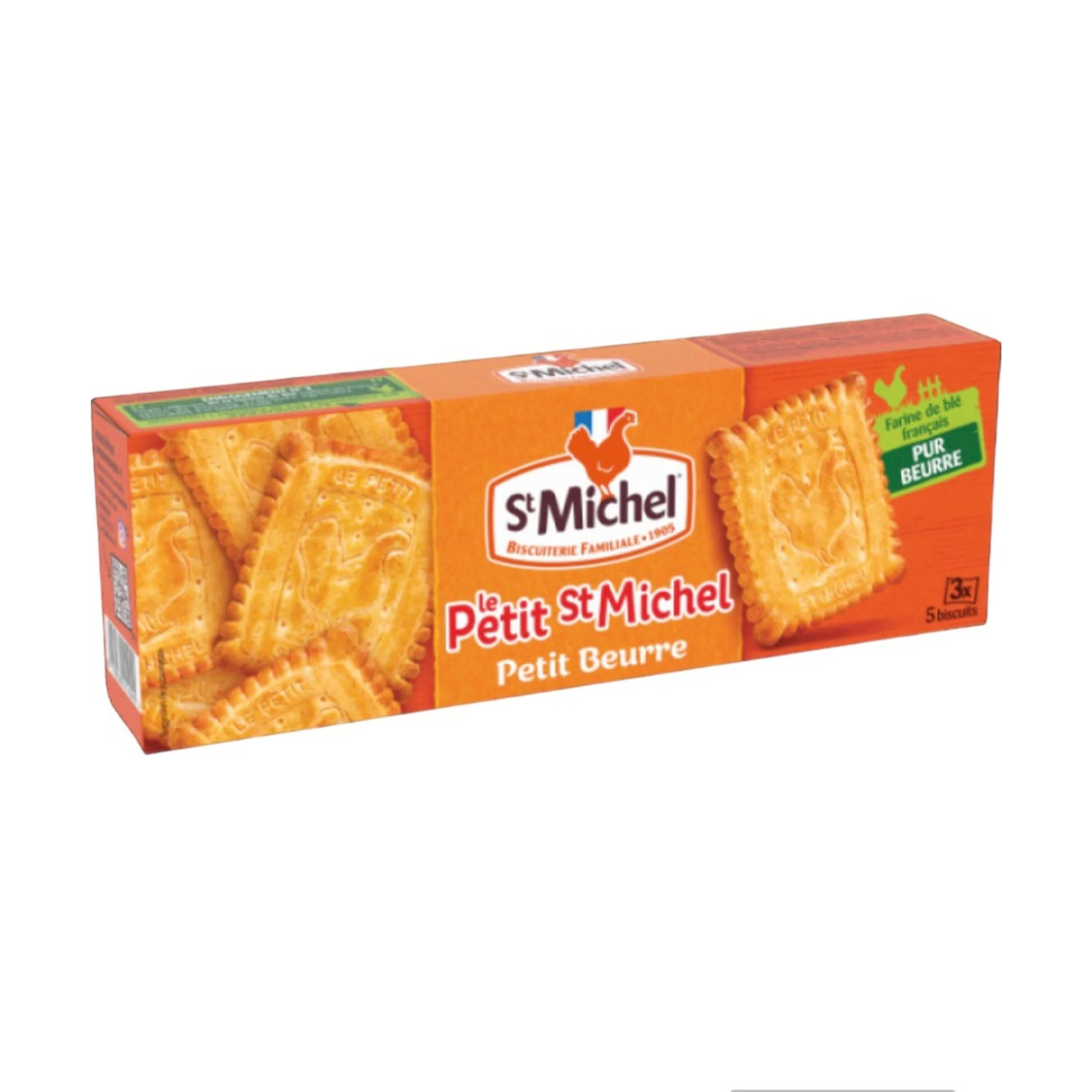 SAINT MICHEL Biscuits le petit St Michel petit beurre 180g -A174