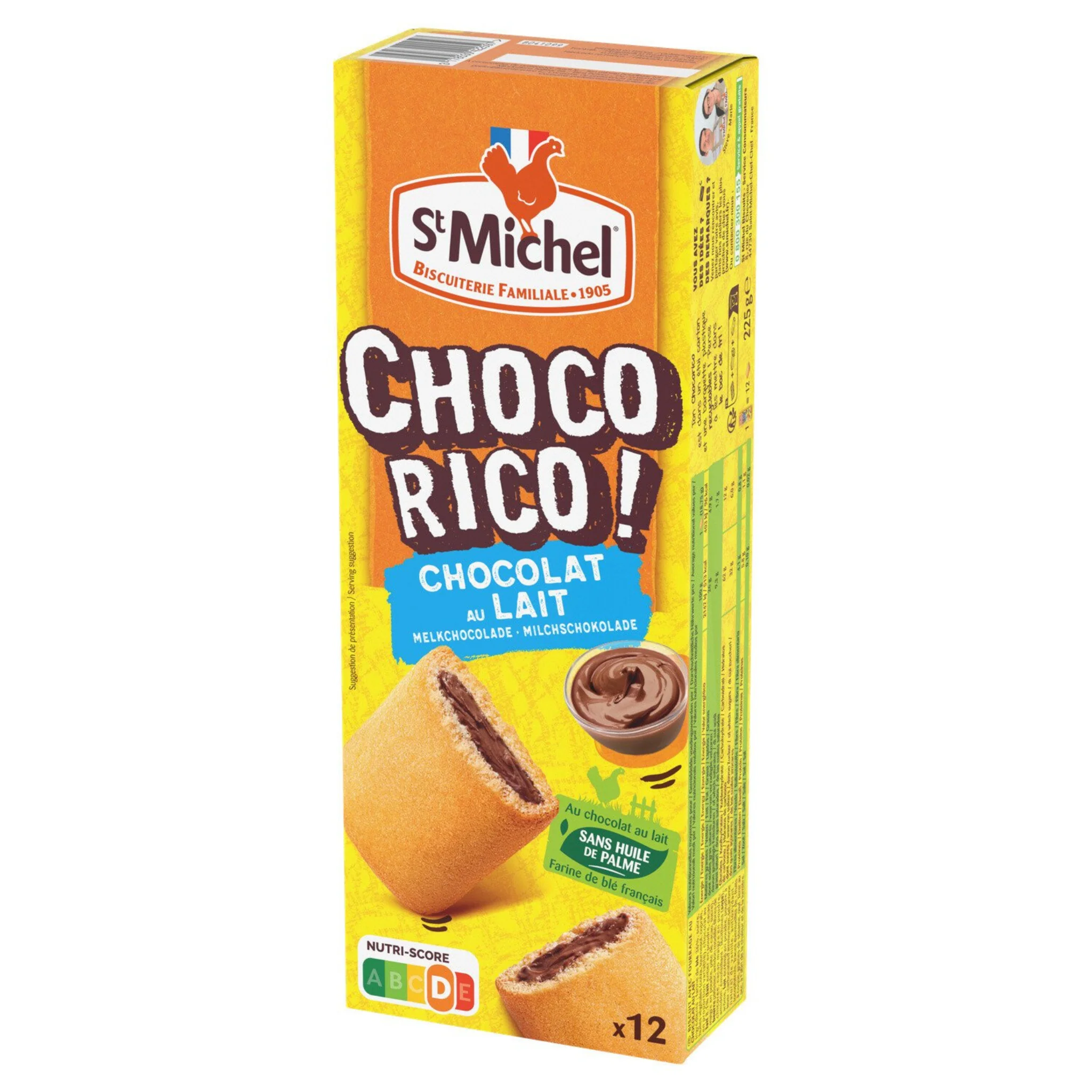 SAINT MICHEL Chocorico chocolat au lait 225g -A31