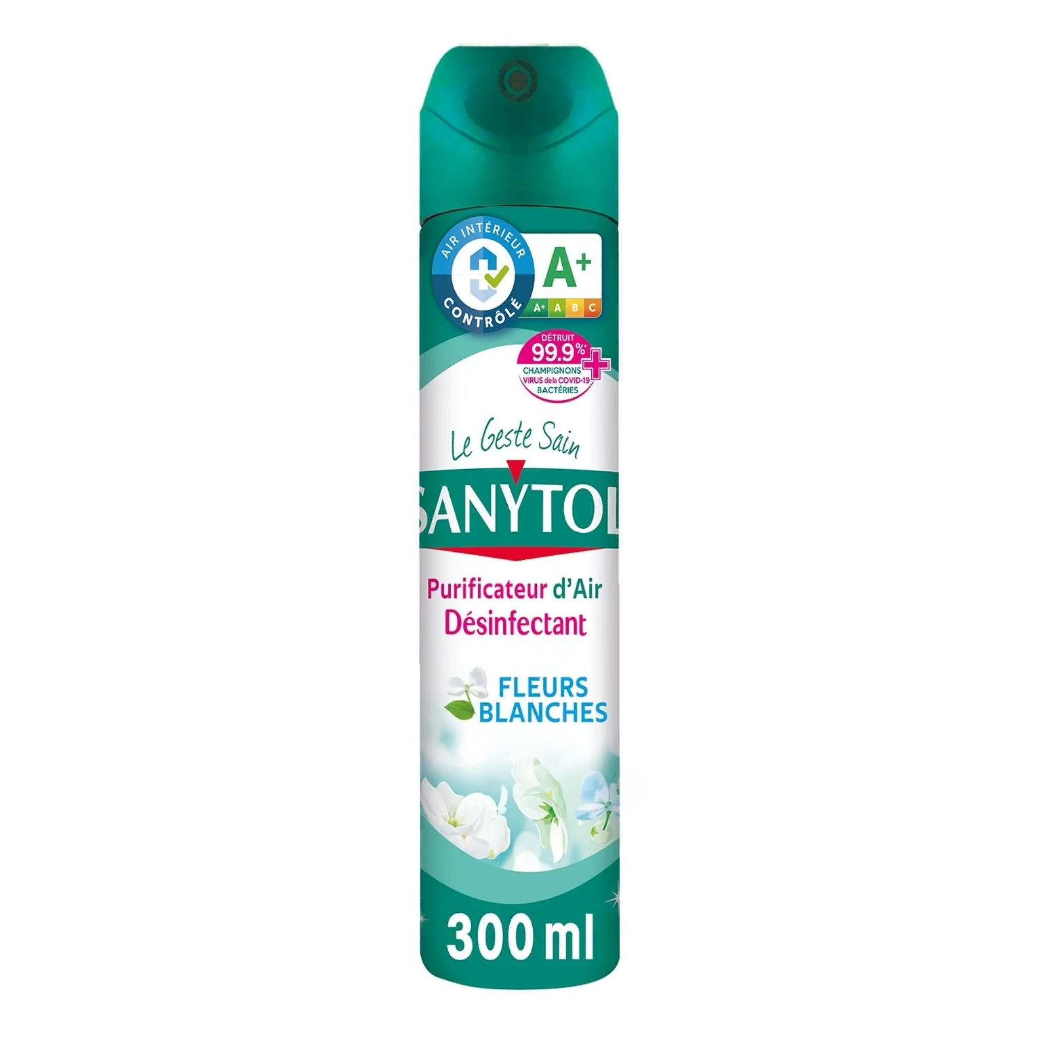 SANYTOL Désodorisant Désinfectant Fleurs Blanches 300ml -J13