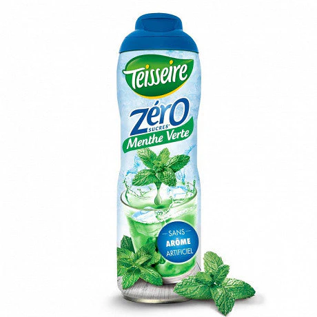 TEISSEIRE Sirop menthe verte 0% 60cl -F33