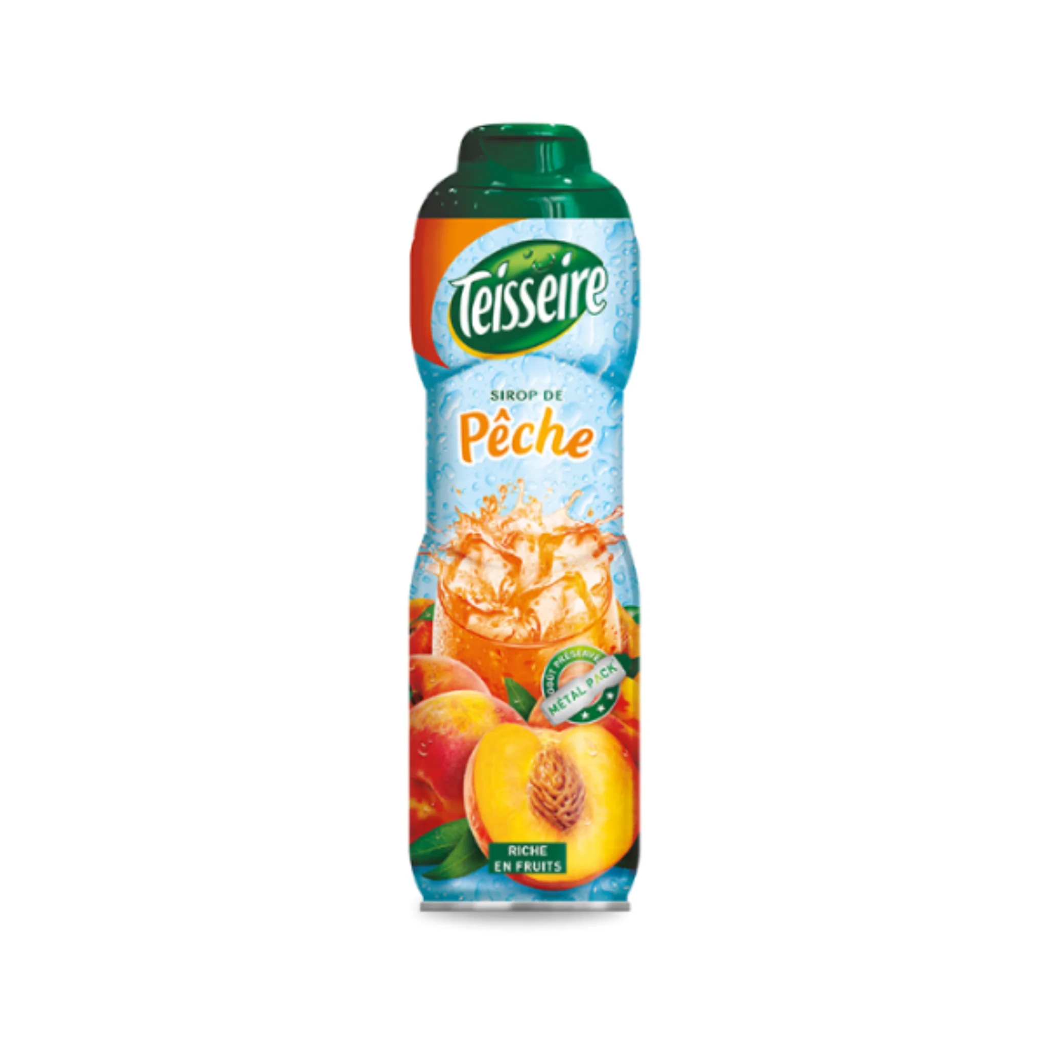 TEISSEIRE  Sirop Peche   (600ml) -F34