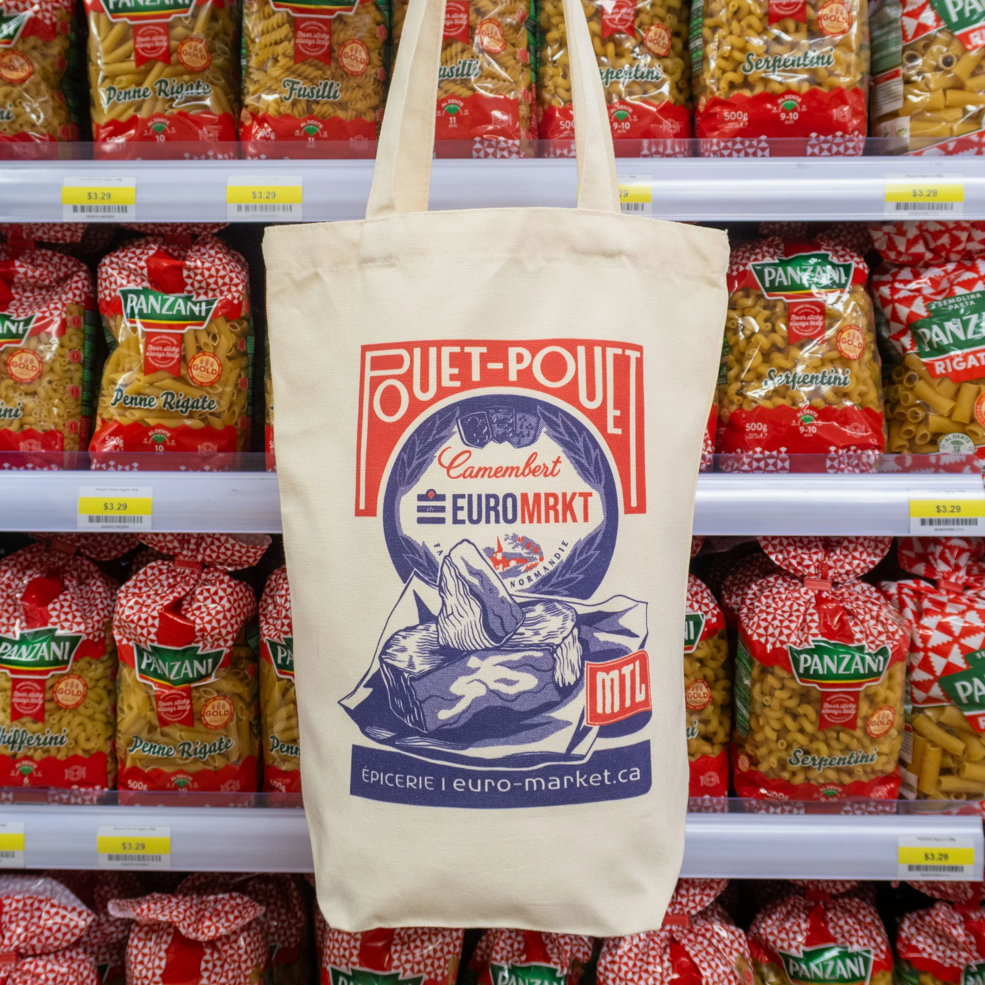 TOTE BAG Euro Market Camembert - Image 4