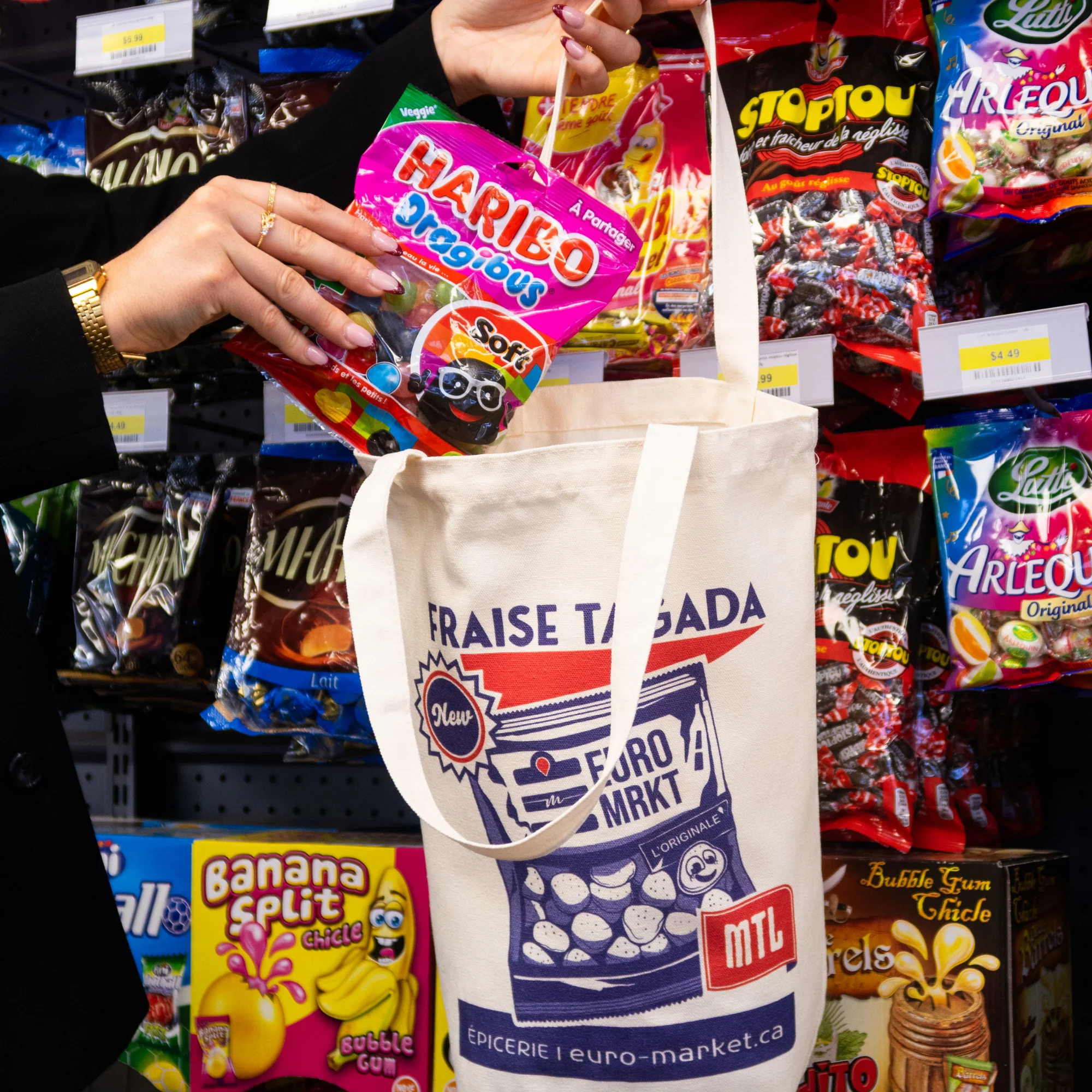 TOTE Bag Euro Market Tagada - Image 3